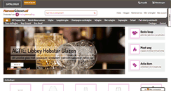 Desktop Screenshot of horecaglazen.nl